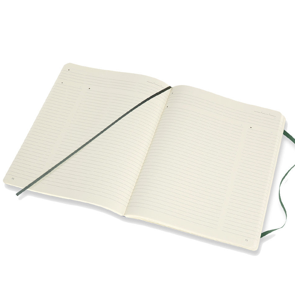 Moleskine Pro Notebook Soft Cover Extra Large Forest Green by Moleskine at Cult Pens