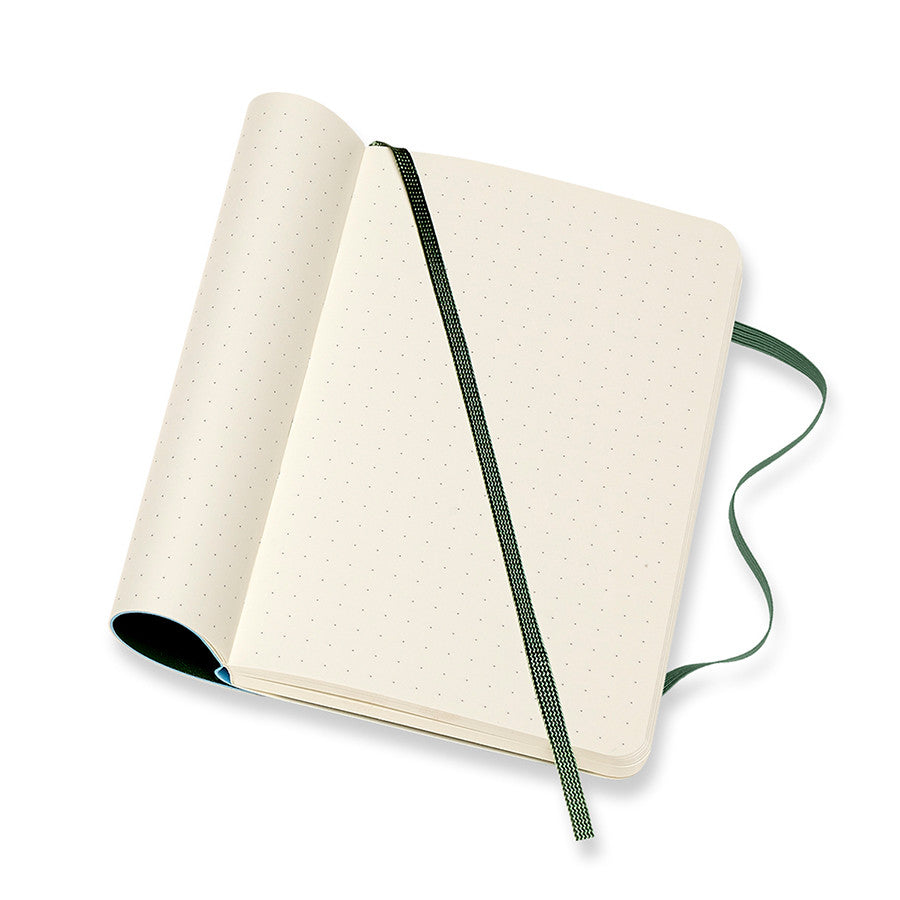 Moleskine Soft Cover Pocket Notebook 90x140 Myrtle Green