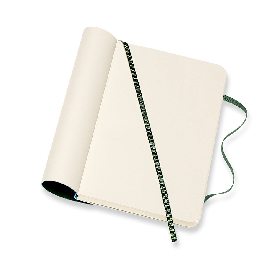 Moleskine Soft Cover Pocket Notebook 90x140 Myrtle Green by Moleskine at Cult Pens