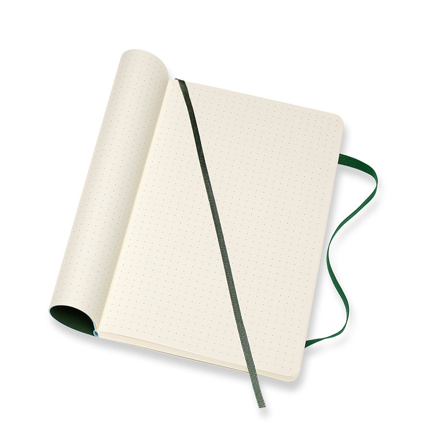 Moleskine Soft Cover Large Notebook 135x210 Myrtle Green by Moleskine at Cult Pens