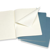 Moleskine Cahier Extra Large Journal 190x250 Brisk Blue by Moleskine at Cult Pens