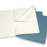 Moleskine Cahier Extra Large Journal 190x250 Brisk Blue by Moleskine at Cult Pens
