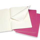 Moleskine Cahier Extra Large Journal 190x250 Kinetic Pink by Moleskine at Cult Pens