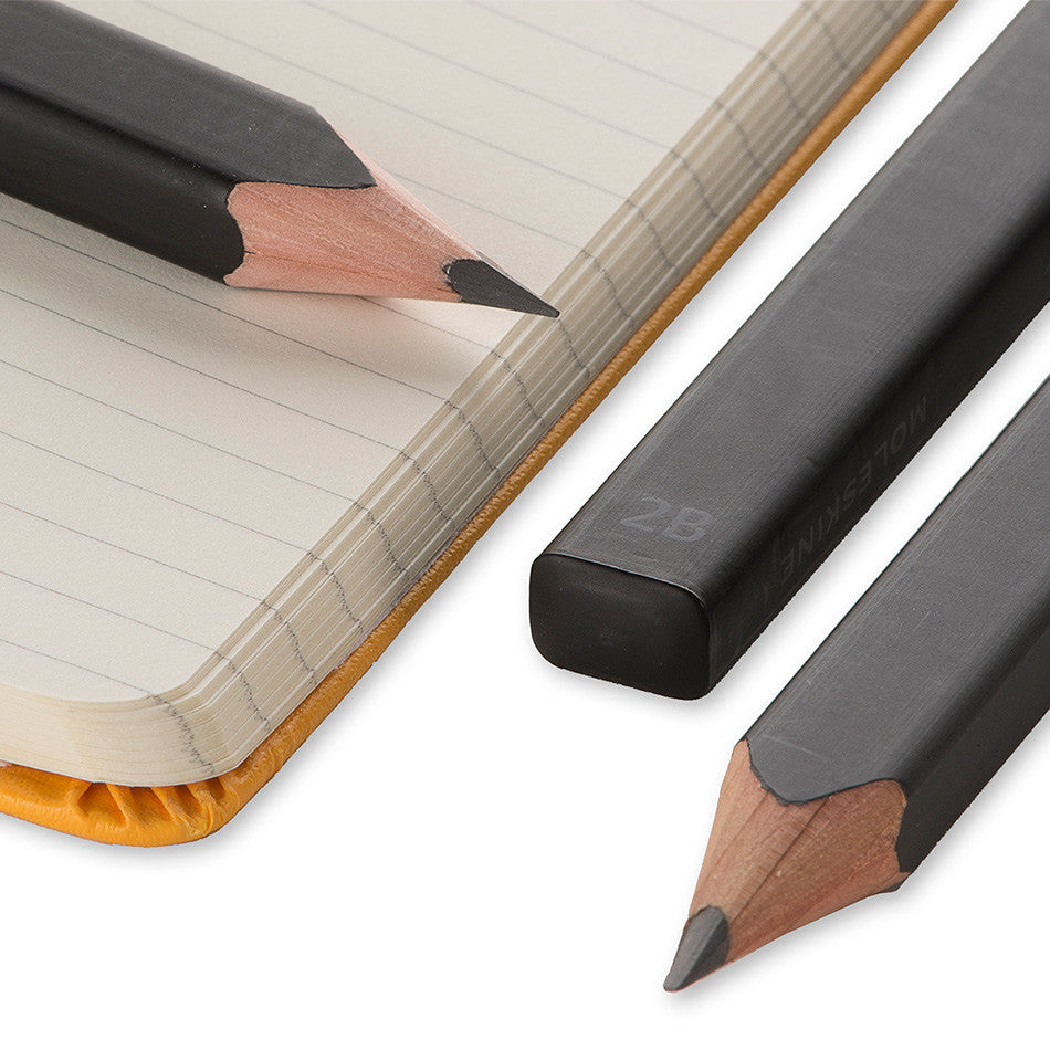 Moleskine Black Pencil Set of 3 by Moleskine at Cult Pens
