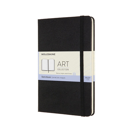 Moleskine Art Plus Sketchbook Medium 118mmx180mm Black by Moleskine at Cult Pens