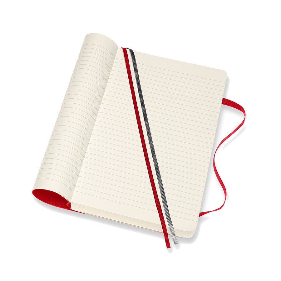 Moleskine Classic Collection Expanded Softcover Large Notebook Scarlet Red by Moleskine at Cult Pens