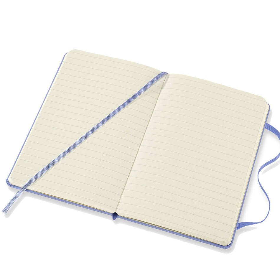 Moleskine Classic Collection Hardcover Pocket Notebook Hydrangea Blue by Moleskine at Cult Pens