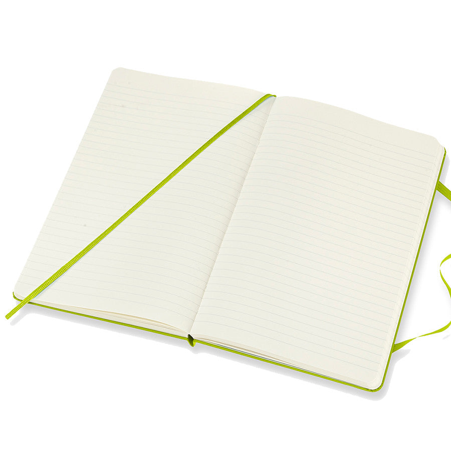 Moleskine Classic Collection Hardcover Large Notebook Lemon Green