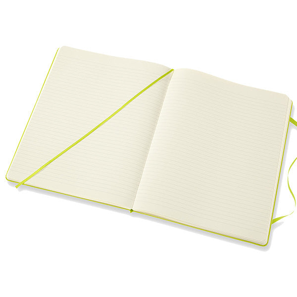 Moleskine Classic Collection Hardcover Extra Large Notebook Lemon Green by Moleskine at Cult Pens