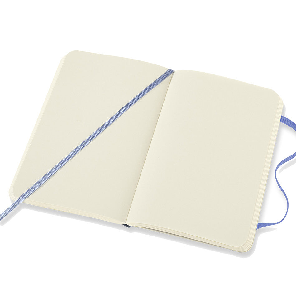 Moleskine Classic Collection Softcover Pocket Notebook Hydrangea Blue by Moleskine at Cult Pens