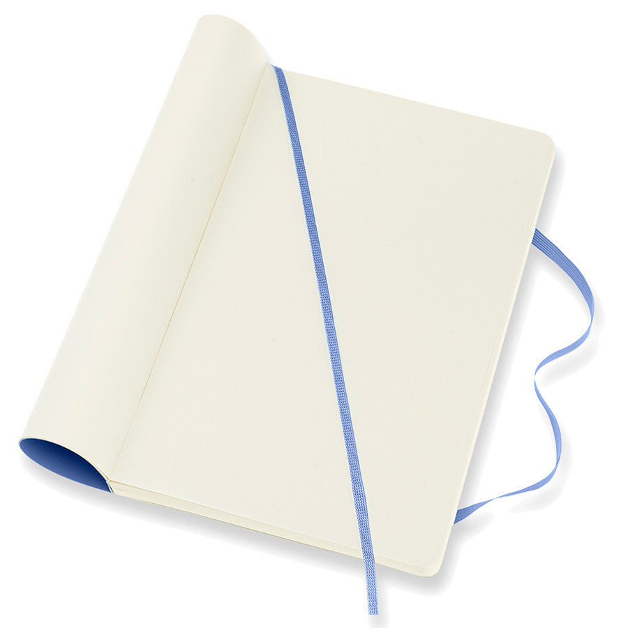 Moleskine Classic Collection Softcover Large Notebook Hydrangea Blue by Moleskine at Cult Pens