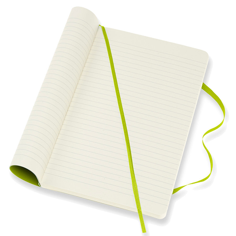 Moleskine Classic Collection Softcover Large Notebook Lemon Green by Moleskine at Cult Pens