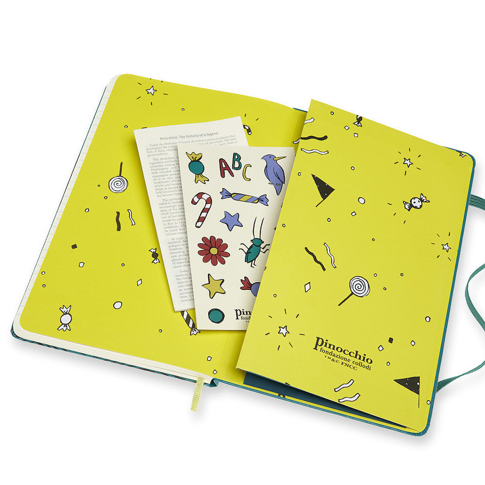 Moleskine Pinocchio Large Notebook Limited Edition The Dogfish Ruled by Moleskine at Cult Pens