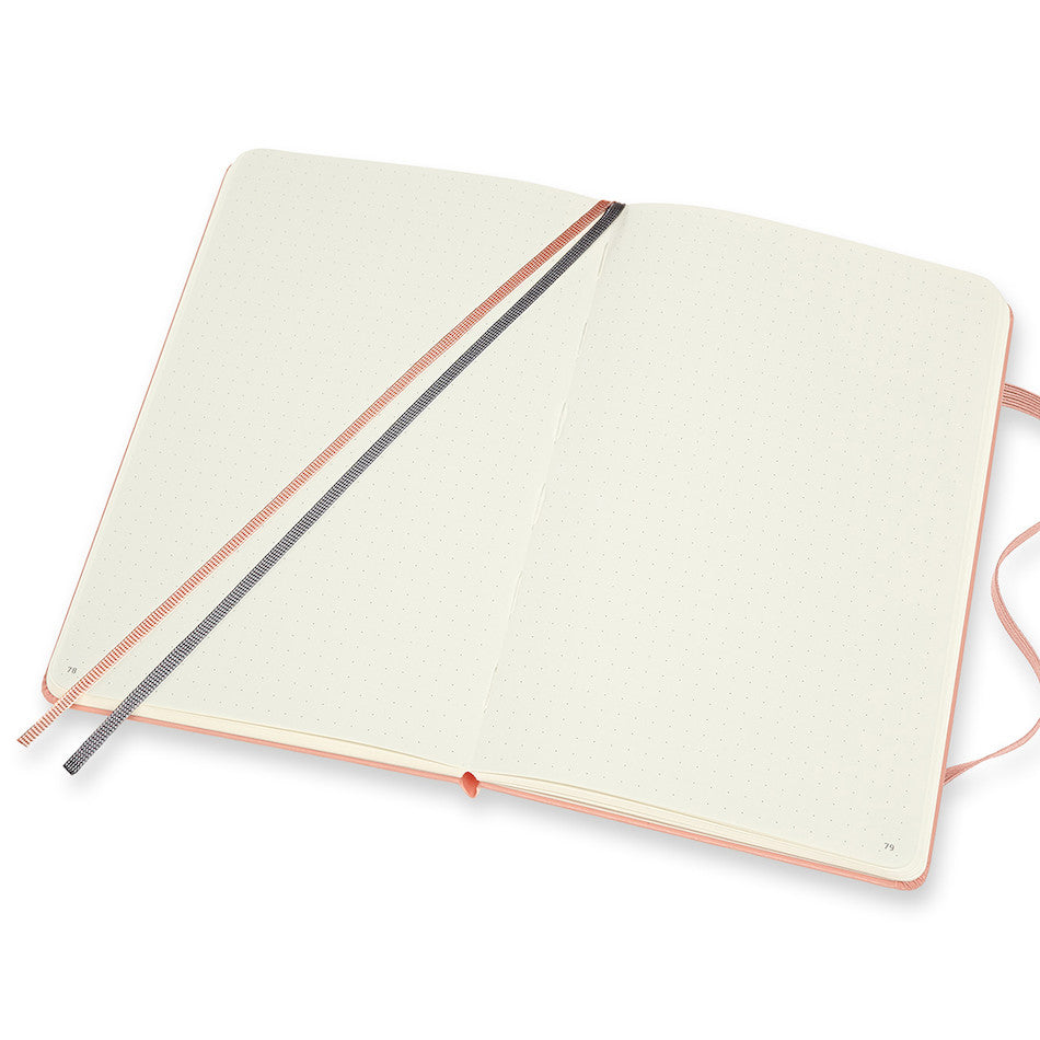 Moleskine Art Bullet Large Notebook Coral Pink by Moleskine at Cult Pens