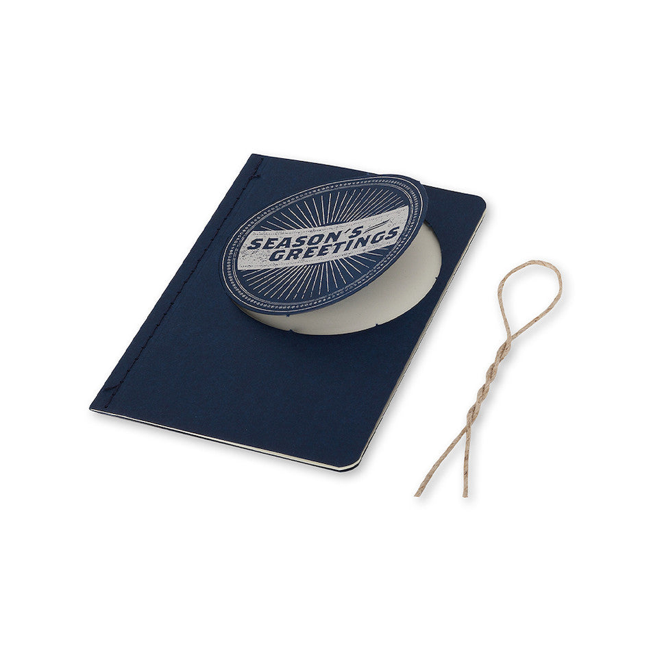 Moleskine Pocket Ornament Card Season's Greetings by Moleskine at Cult Pens