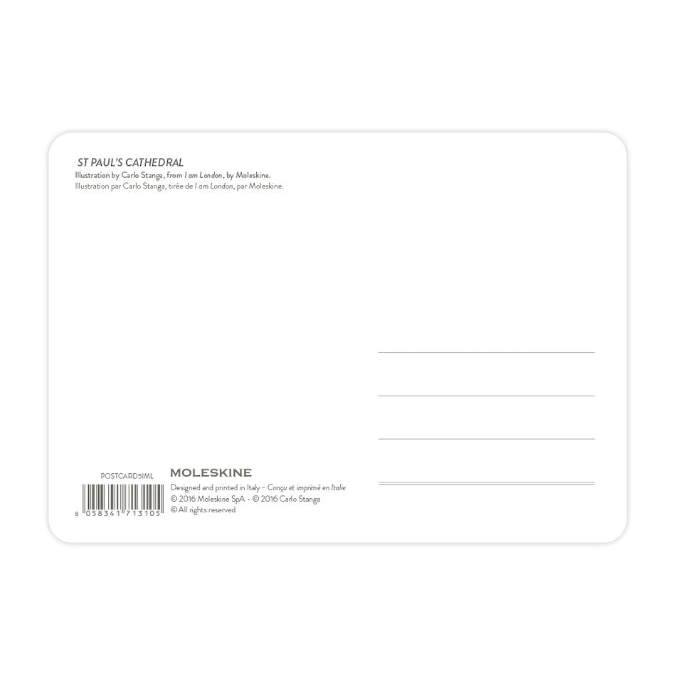 Moleskine Postcard I Am London by Moleskine at Cult Pens