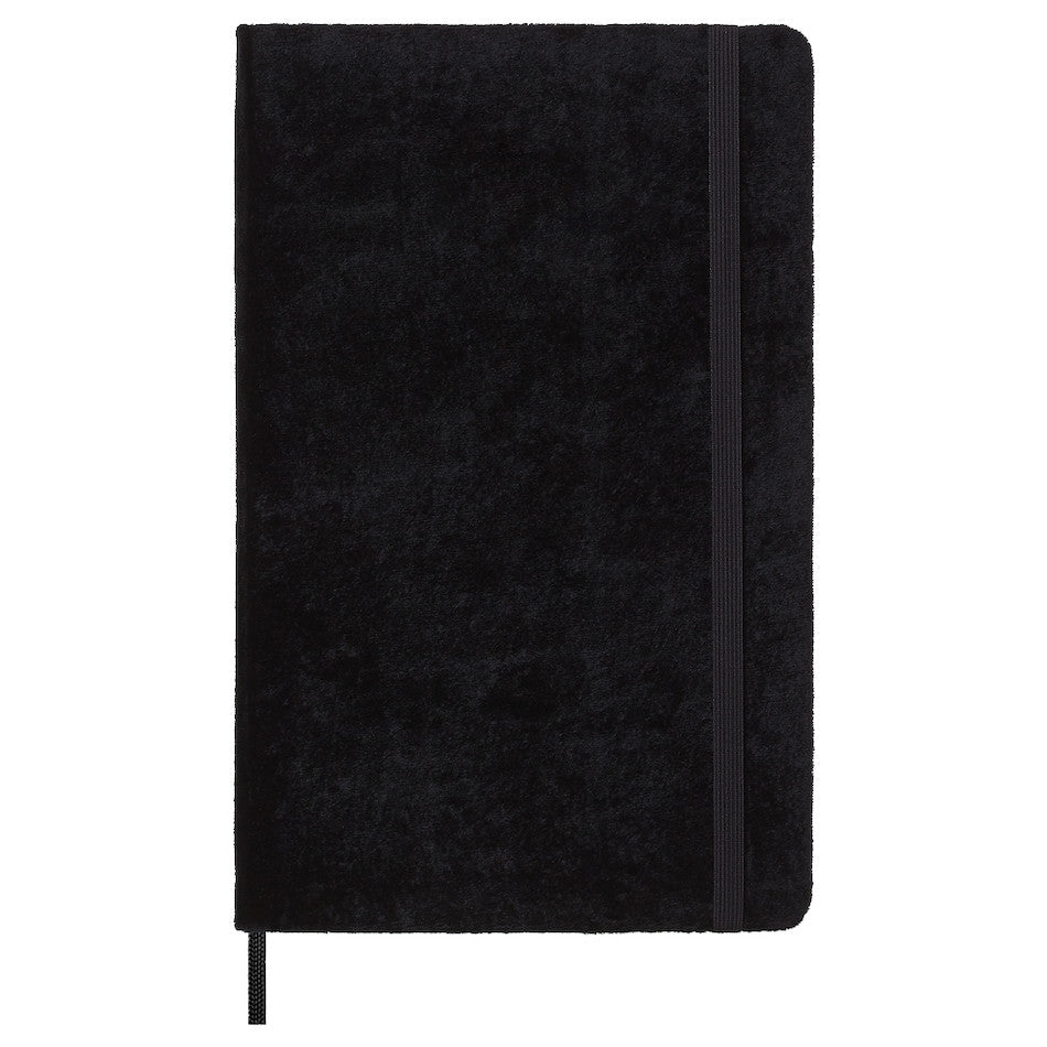 Moleskine Limited Collection Large Notebook Velvet Black Ruled by Moleskine at Cult Pens