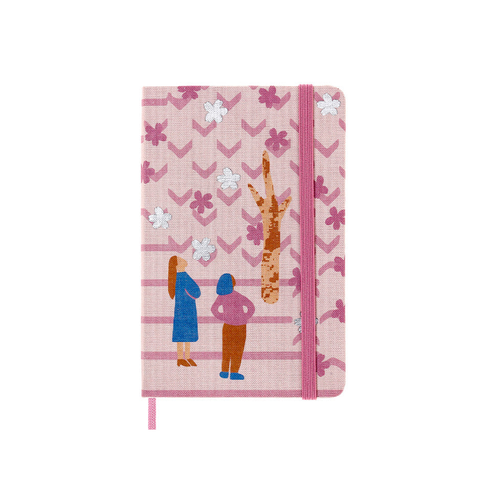 Moleskine Sakura Pocket Notebook Limited Edition Couple Ruled by Moleskine at Cult Pens