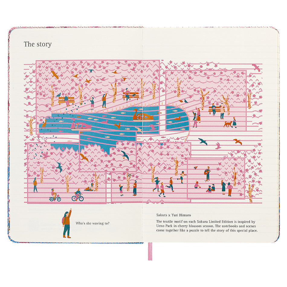 Moleskine Sakura Large Notebook Collector's Edition Box by Moleskine at Cult Pens