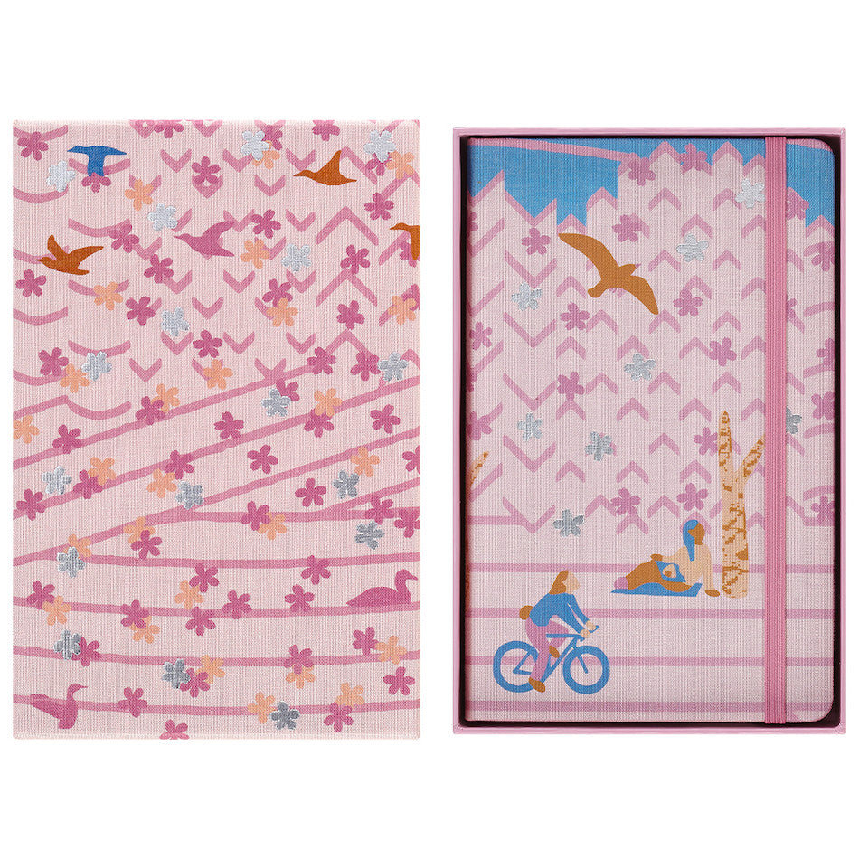 Moleskine Sakura Large Notebook Limited Edition Set of 2 by Moleskine at Cult Pens
