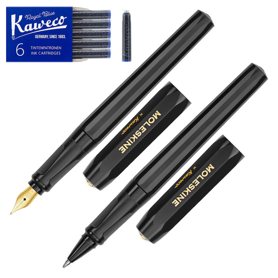 Moleskine x Kaweco Fountain Pen and Ballpoint Set by Kaweco|Moleskine at Cult Pens