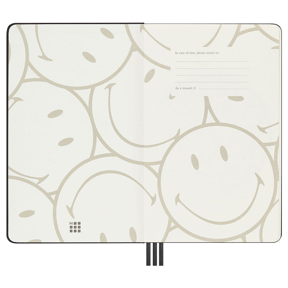 Moleskine Undated Positivity Planner Large Limited Edition Smiley by Moleskine at Cult Pens