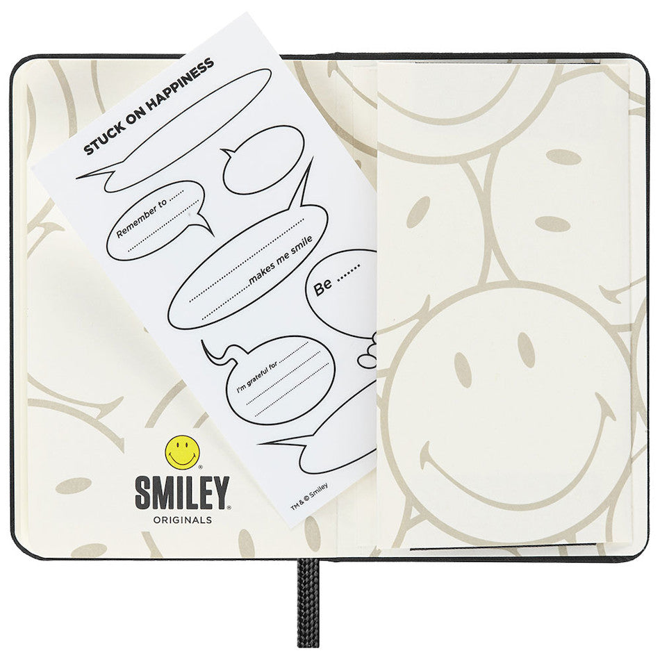 Moleskine Extra Small Notebook Plain Limited Edition Smiley Collector's Box by Moleskine at Cult Pens