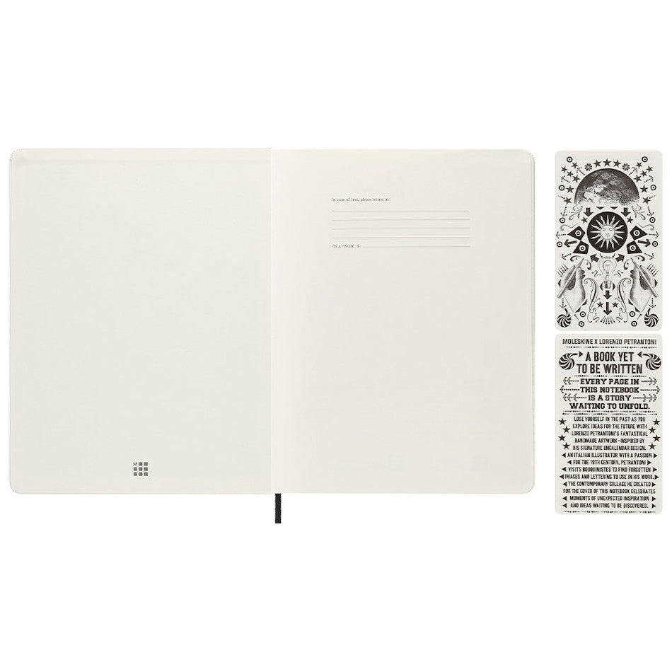 Moleskine Lorenzo Pertrantoni Extra Large Notebook Ruled Limited Edition by Moleskine at Cult Pens