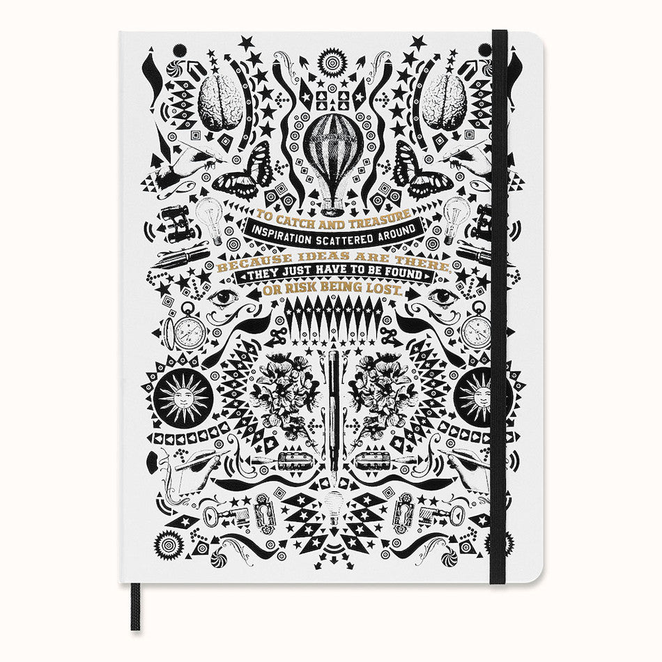 Moleskine Lorenzo Pertrantoni Extra Large Notebook Ruled Limited Edition by Moleskine at Cult Pens