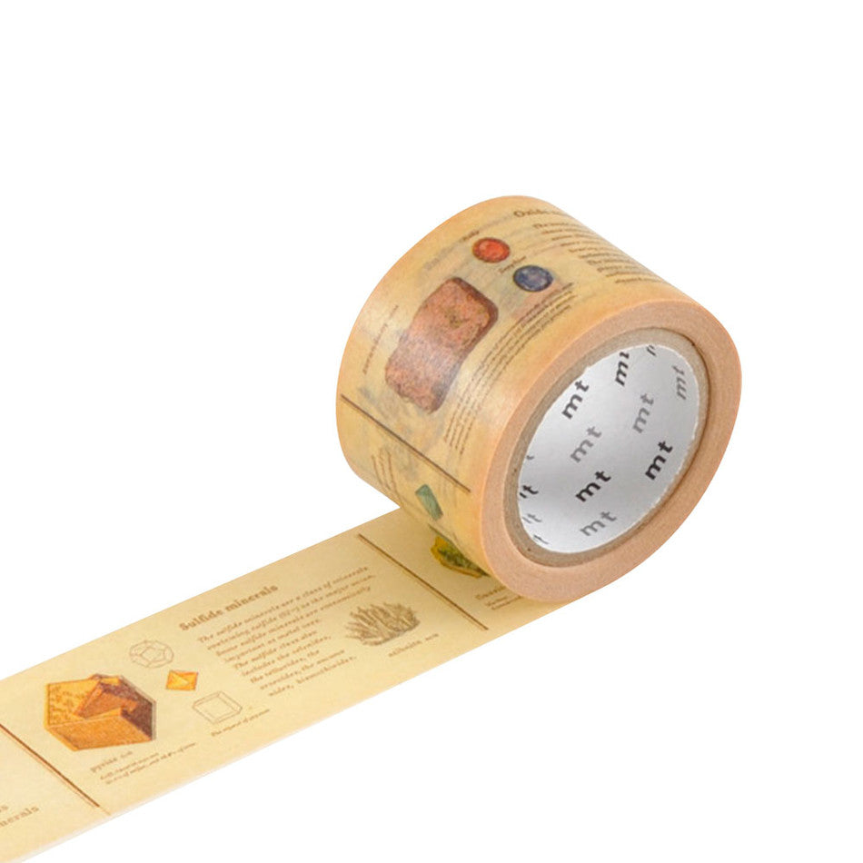 mt Washi Masking Tape 30mm x 7m Encyclopedia / Mineral by mt at Cult Pens