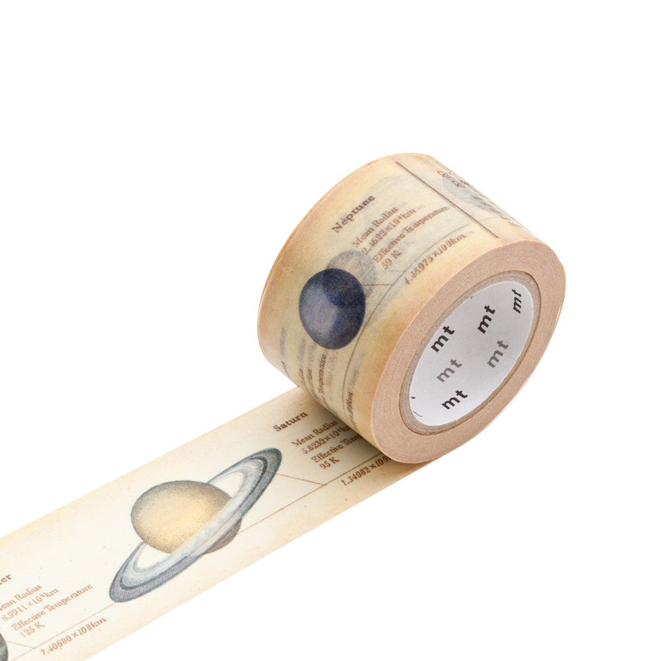mt Washi Masking Tape 30mm x 7m Encyclopedia / Solar System by mt at Cult Pens