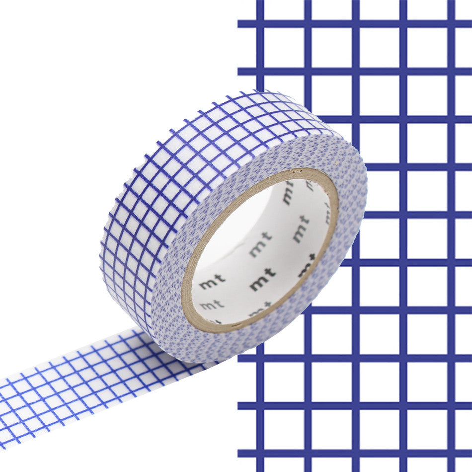 mt Washi Masking Tape - 15mm x 7m - Hougan Blueberry by mt at Cult Pens