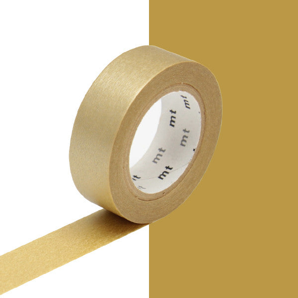 mt Washi Masking Tape - 15mm x 7m - Gold by mt at Cult Pens