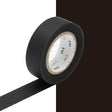 mt Washi Masking Tape - 15mm x 7m - Matte Black by mt at Cult Pens