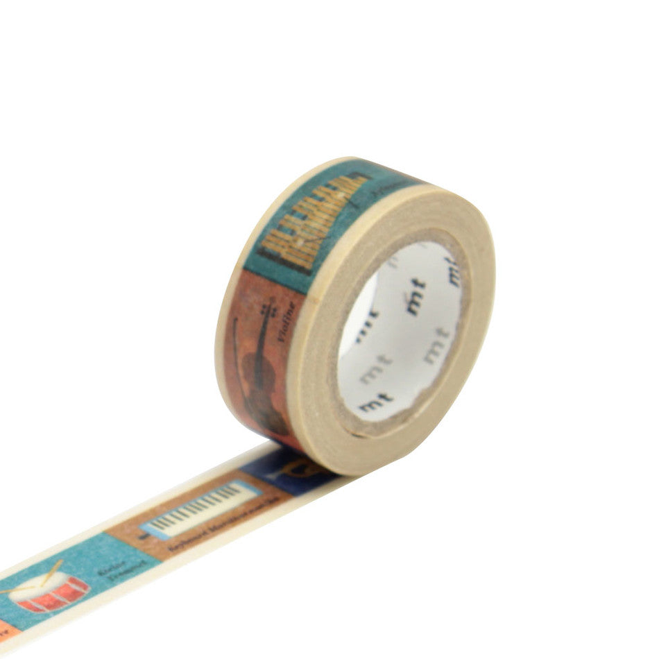 mt Washi Masking Tape - 15mm x 7m - Instrument by mt at Cult Pens
