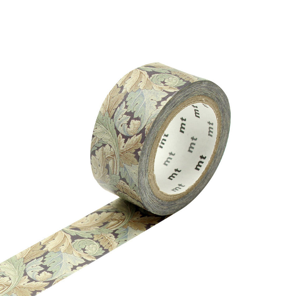 mt Washi Masking Tape - 20mm x 7m - William Morris Acanthus by mt at Cult Pens
