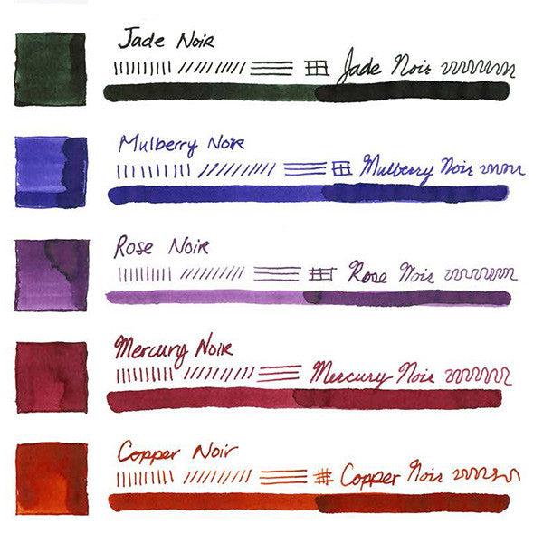 Monteverde Noir Ink Bottle 90ml by Monteverde at Cult Pens