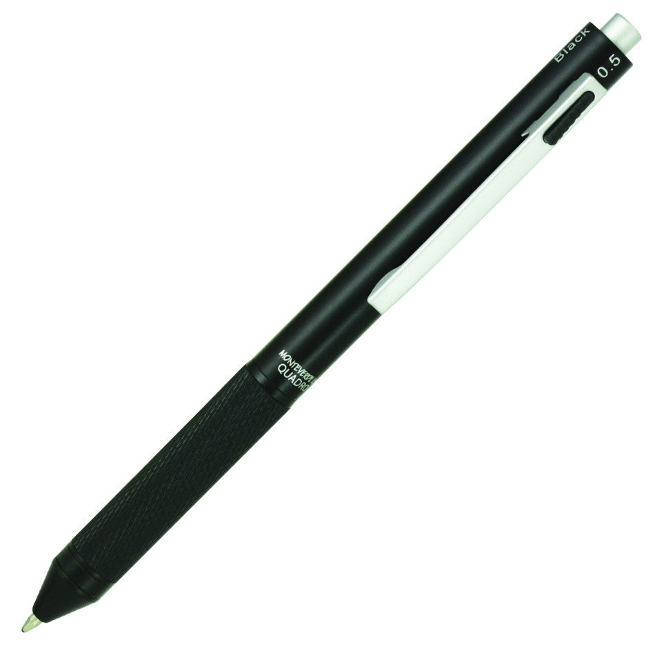 Monteverde Quadro 4-in-1 Multifunction Pen Black by Monteverde at Cult Pens