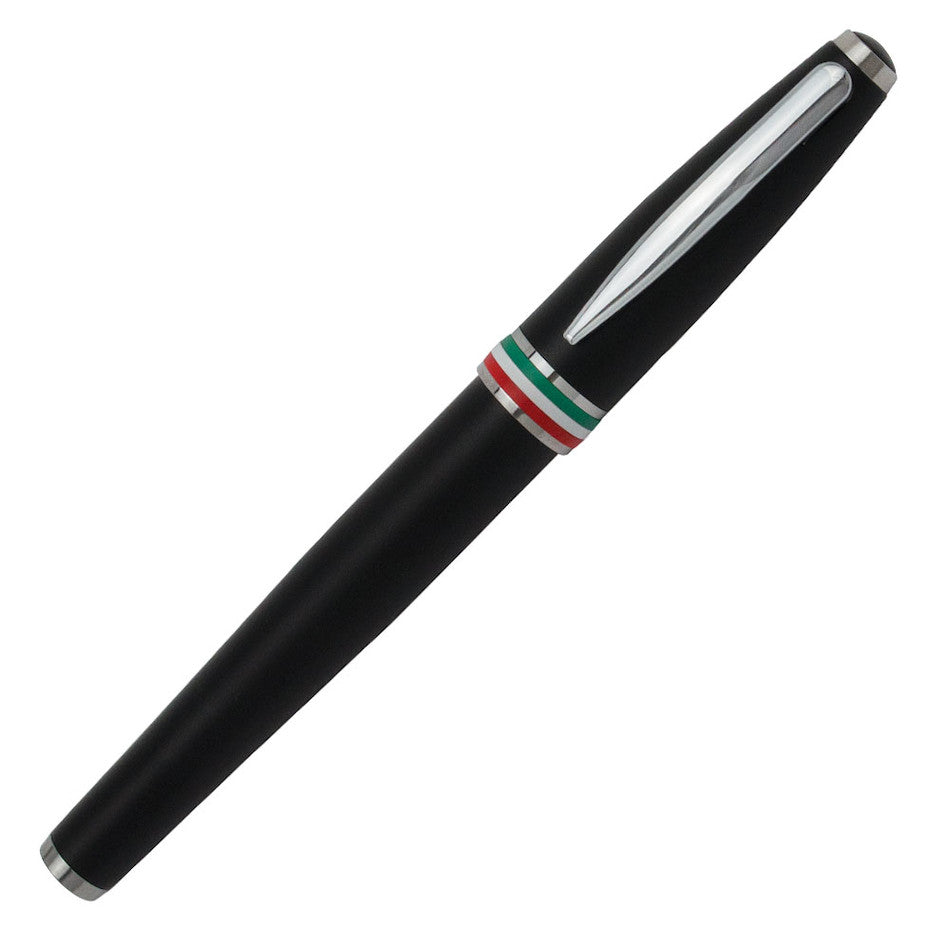 Monteverde Aldo Domani Italia Fountain Pen Matte Black by Monteverde at Cult Pens
