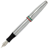 Monteverde Aldo Domani Italia Fountain Pen Chrome by Monteverde at Cult Pens