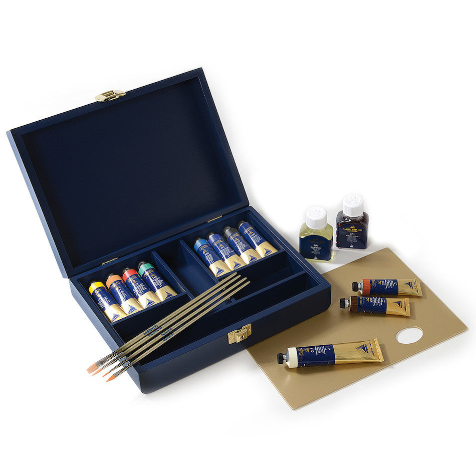 Maimeri Puro 40ml Oil Paint Set of 10 + Accessories by Maimeri at Cult Pens