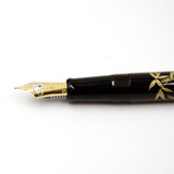 Namiki Raden Yukari Chinkin Bamboo and Sparrow Fountain Pen by Namiki at Cult Pens