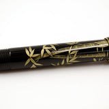 Namiki Raden Yukari Chinkin Bamboo and Sparrow Fountain Pen by Namiki at Cult Pens