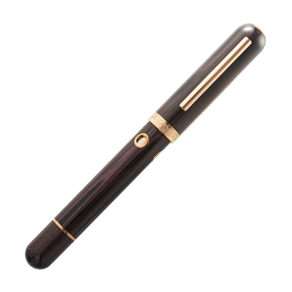 Nahvalur Nautilus Fountain Pen Stylophora Berry by Nahvalur at Cult Pens