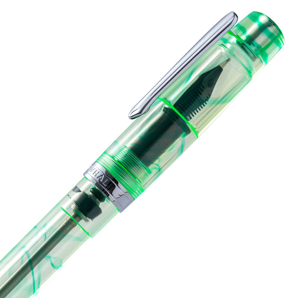 Nahvalur Original Plus Fountain Pen Altifrons Green by Nahvalur at Cult Pens