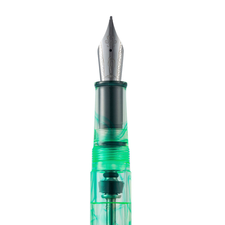 Nahvalur Original Plus Fountain Pen Altifrons Green by Nahvalur at Cult Pens