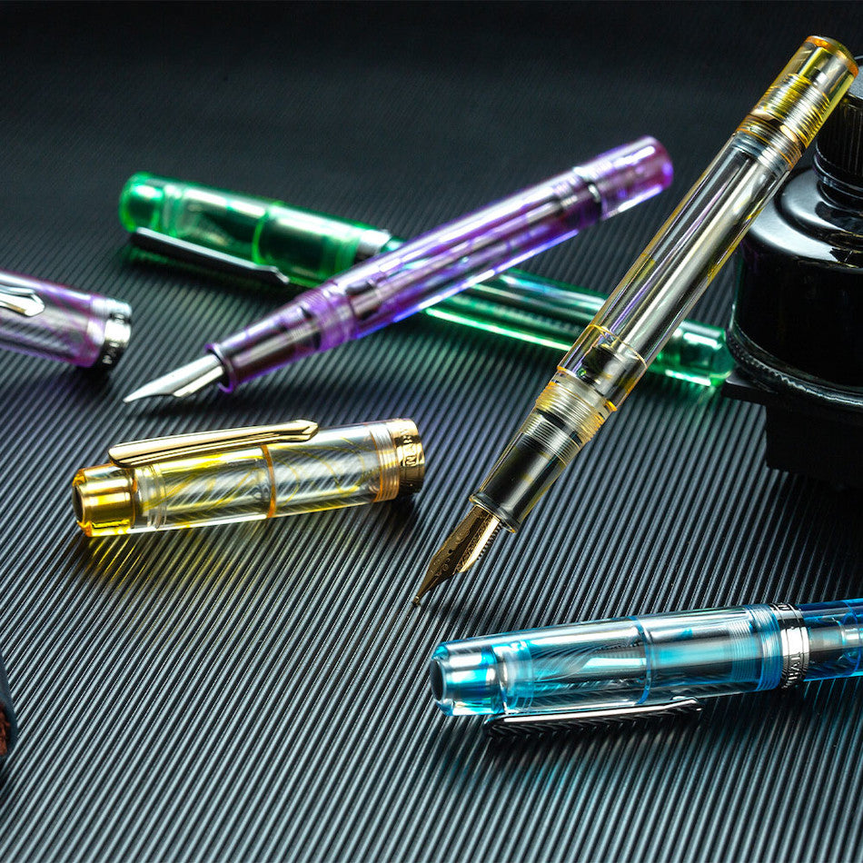 Nahvalur Original Plus Fountain Pen Altifrons Green by Nahvalur at Cult Pens