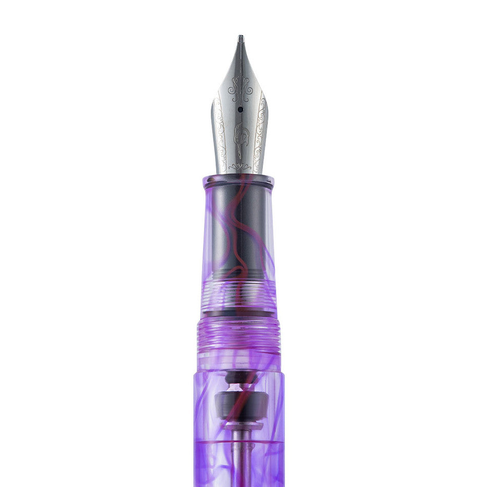 Nahvalur Original Plus Fountain Pen Melacara Purple by Nahvalur at Cult Pens