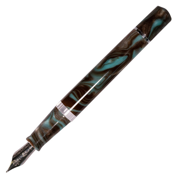 Seafoam Aqua Swirl Ballpoint orders Click Pen Satin & Chrome Finish