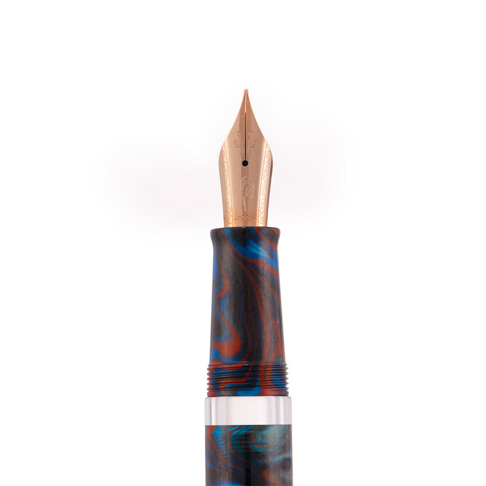 Nahvalur Schuylkill Fountain Pen Dragonet Sapphire by Nahvalur at Cult Pens